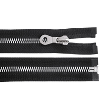 Obrázok ku produktu ZIPS kostený šírka 8mm dĺžka 70cm čierna